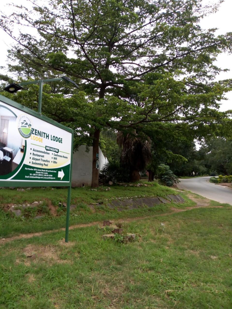Zenith Lodge Lusaka Exterior foto